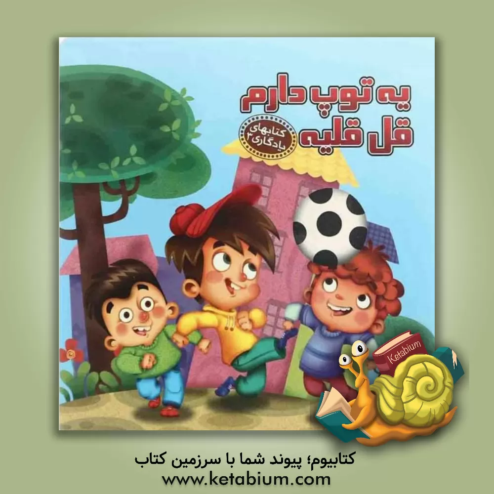 کتاب یه توپ دارم قل قلیه اثر مهدی مردانی