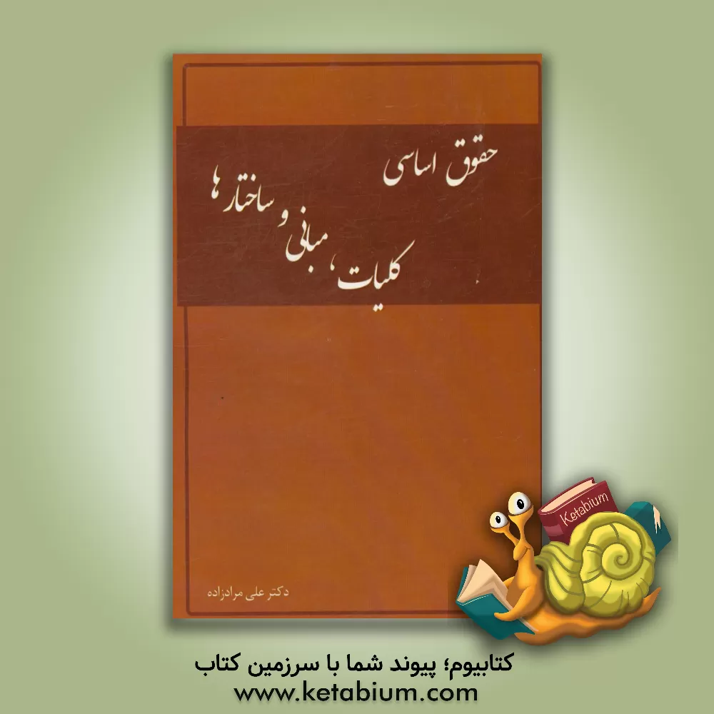 کتاب حقوق اساسی: کلیات، مبانی و ساختارها اثر علی مرادزاده