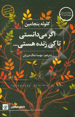 کتاب اگر می‌دانستی تا کی زنده هستی، چطور زندگی می‌کردی؟ اثر کلوئه بنجامین