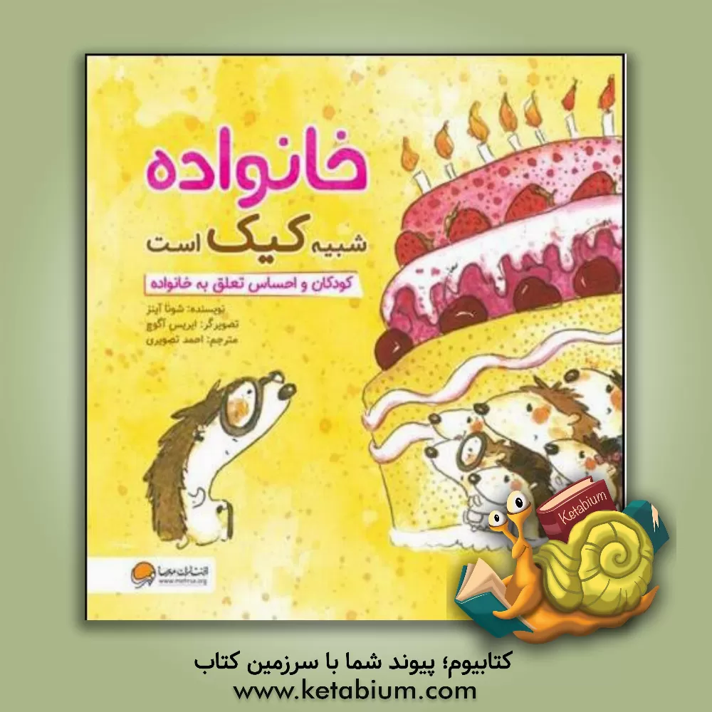 کتاب خانواده شبیه کیک است: کودکان و احساس تعلق به خانواده اثر شونا اینس