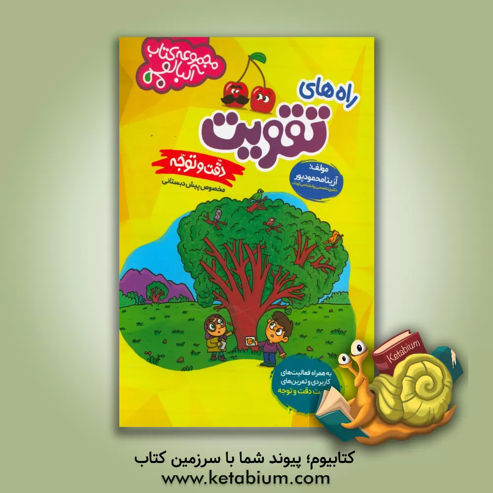 کتاب راه‌های تقویت دقت و توجه: ویژه پیش‌دبستانی (به همراه فعالیت‌های کاربردی) اثر آزیتا محمودپور