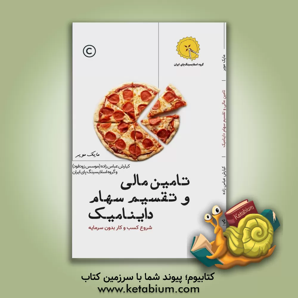 کتاب تامین مالی و تقسیم سهام داینامیک: شروع کسب و کار بدون سرمایه به همراه شیوه ... اثر مایک مویر