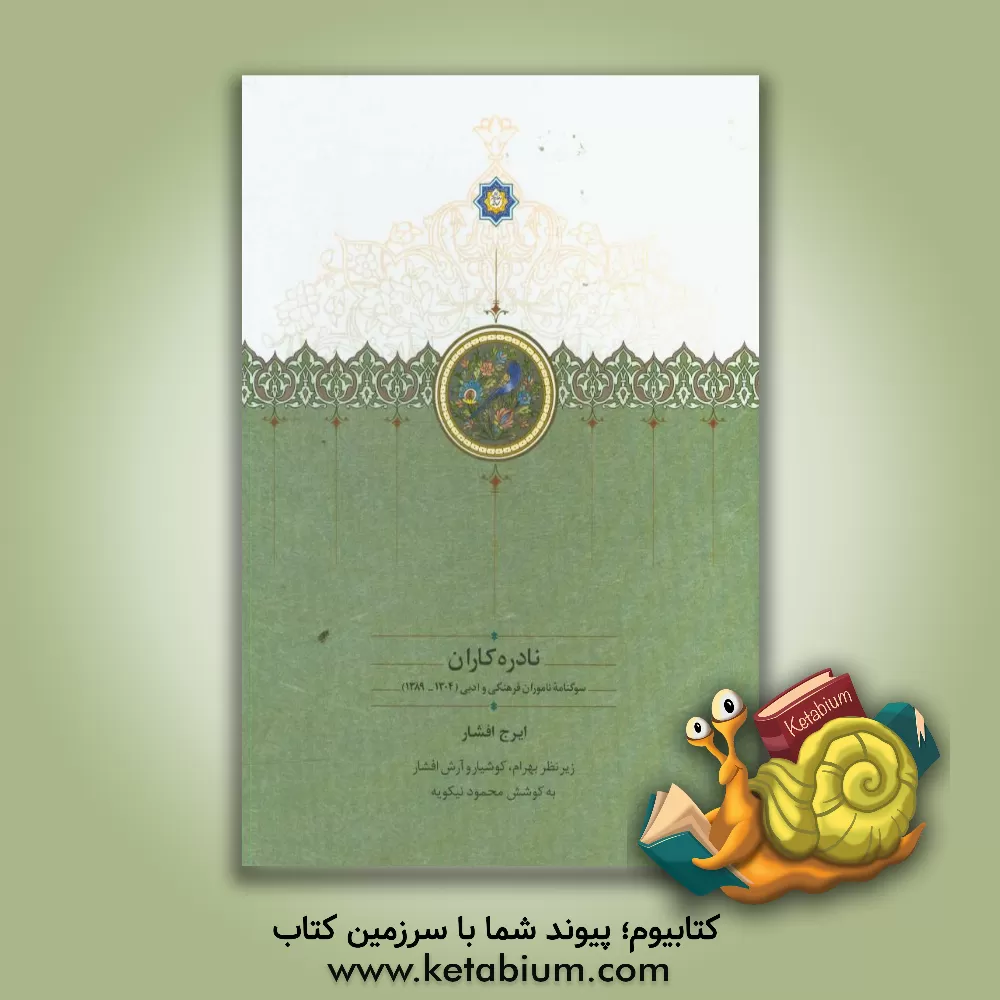 کتاب نادره‌کاران: سوگنامه ناموران فرهنگی و ادبی (1304-1389) اثر ایرج افشار
