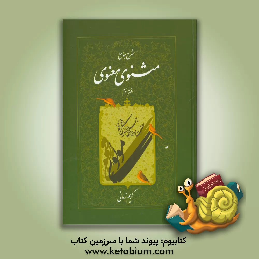 کتاب شرح جامع مثنوی معنوی اثر کریم زمانی