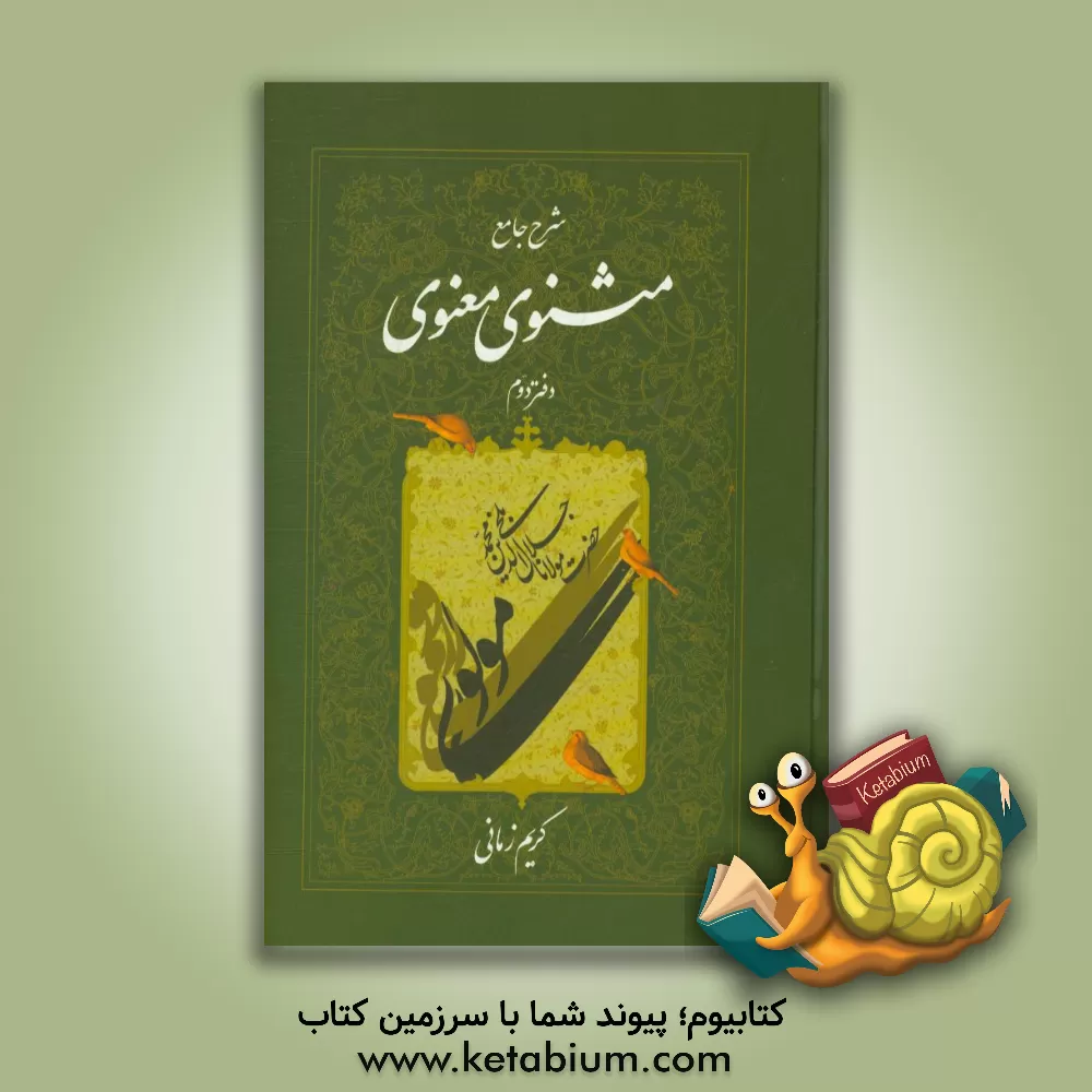 کتاب شرح جامع مثنوی معنوی اثر کریم زمانی