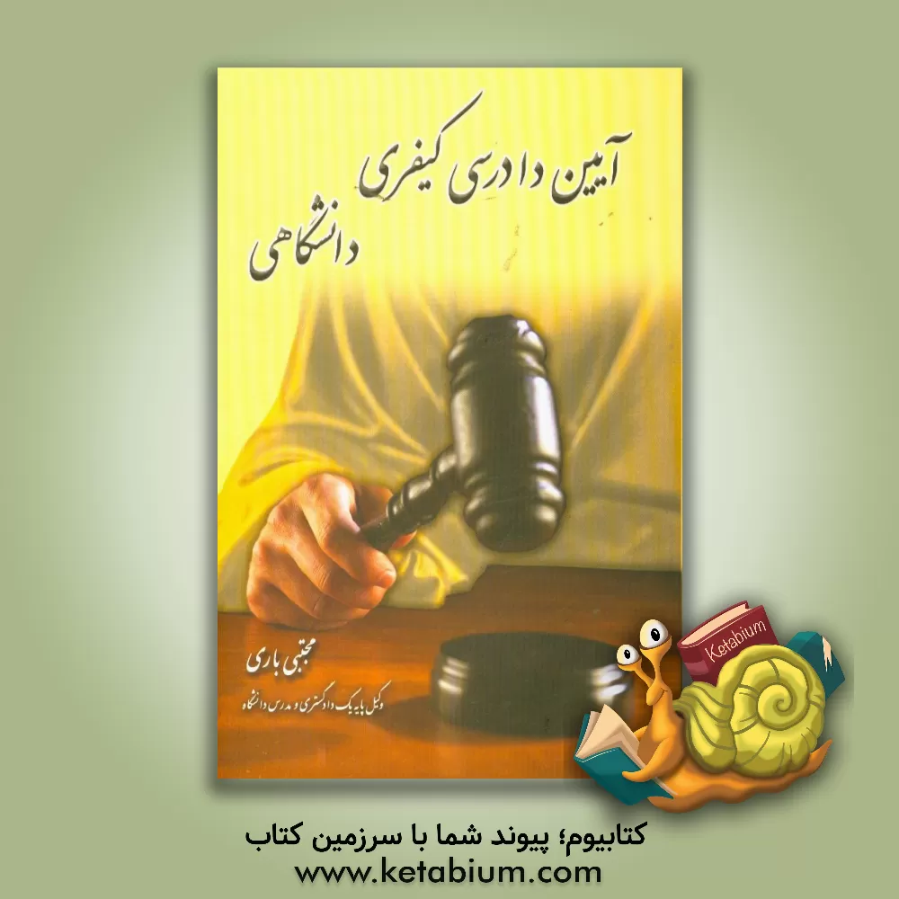کتاب آیین دادرسی کیفری دانشگاهی |اثر مجتبی باری