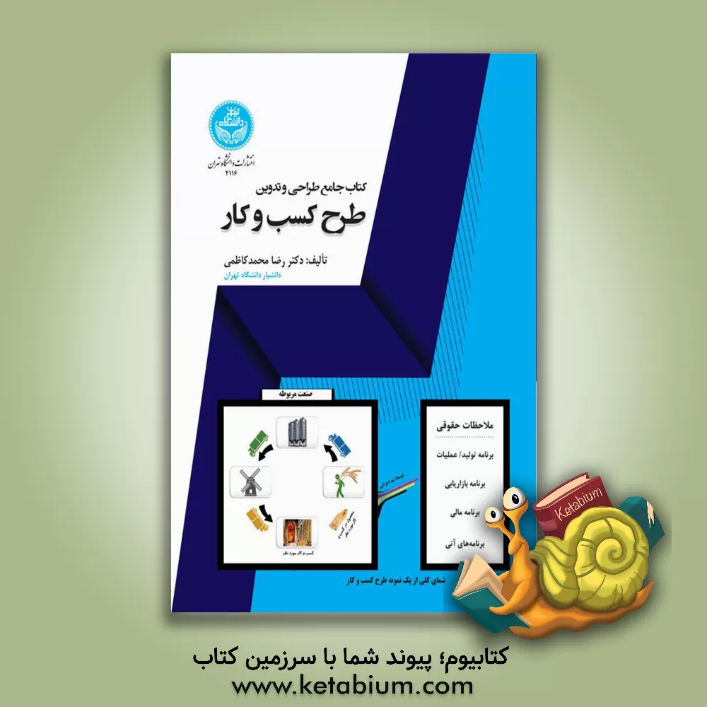 کتاب کتاب جامع طراحی و تدوین طرح کسب و کار اثر رضا محمدکاظمی