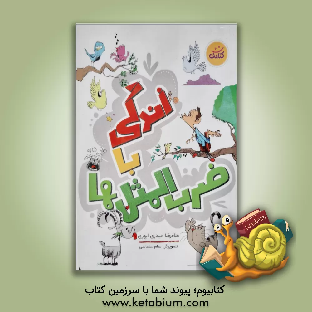 کتاب زندگی با ضرب‌المثل‌ها اثر غلامرضا حیدری‌ابهری