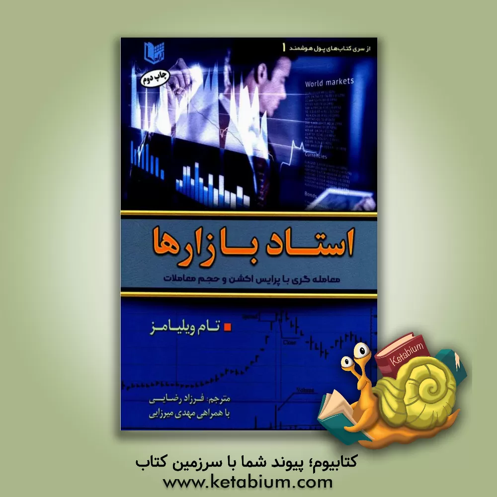 کتاب استاد بازارها: معامله‌گری با ‍‍پرایس اکشن و حجم معاملات اثر تام ویلیامز