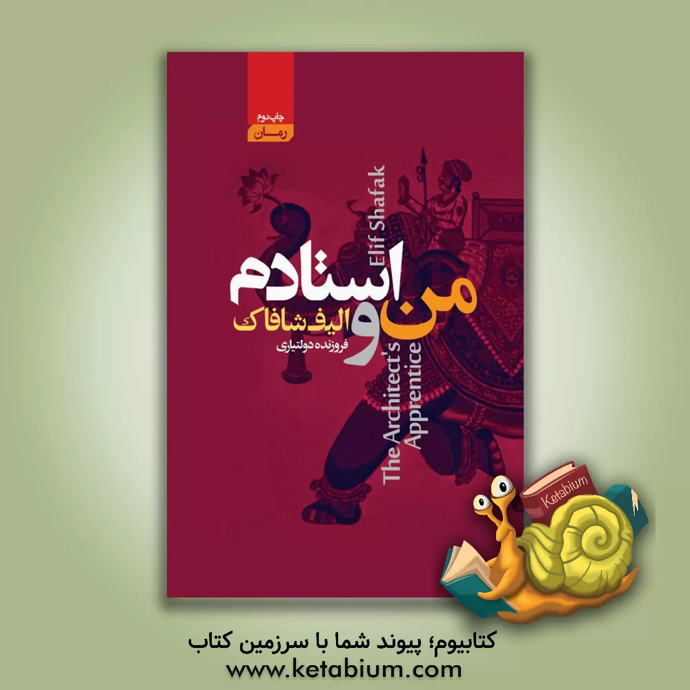 کتاب من و استادم اثر الیف شفق