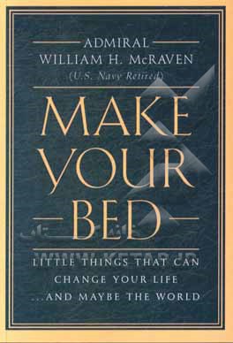 کتاب Make your bed: little things that can change your life...and maybe‭ the world