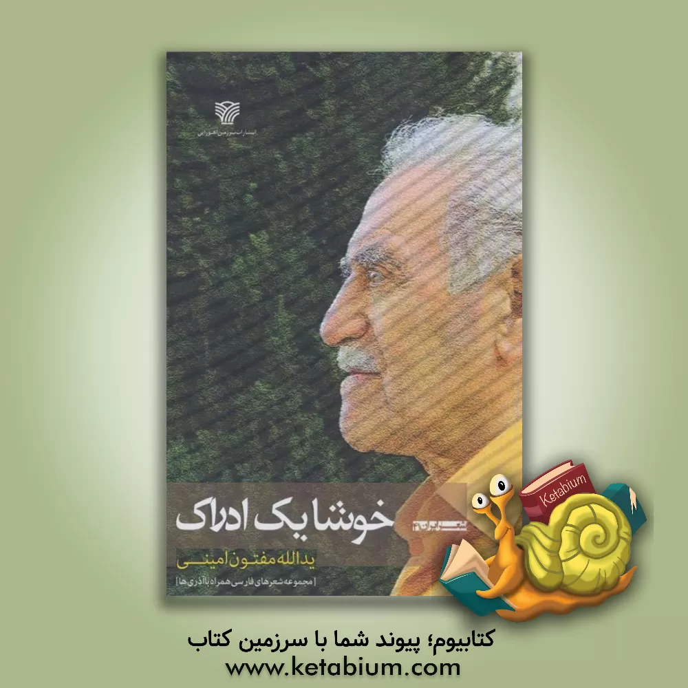 کتاب خوشا یک ادراک: مجموعه شعرهای فارسی همراه با آذری‌ها اثر یدالله مفتون‌امینی