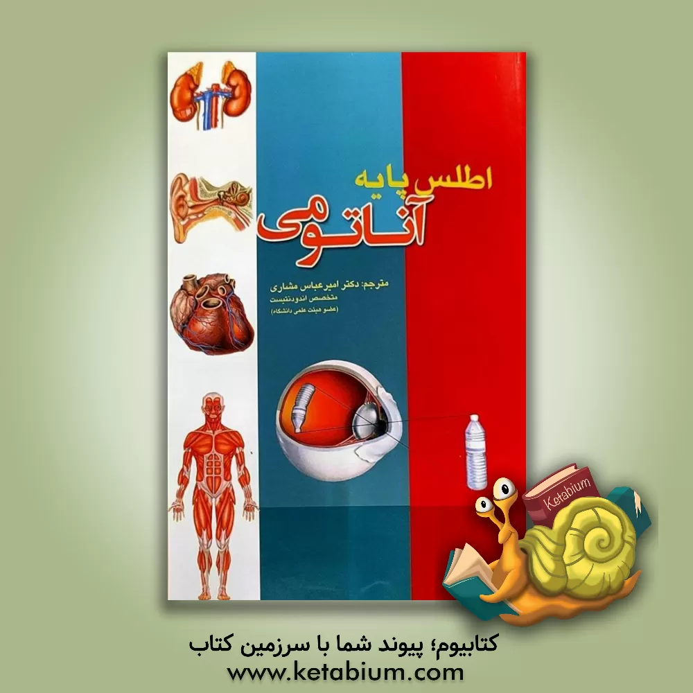 کتاب اطلس پایه آناتومی اثر امیرعباس مشاری