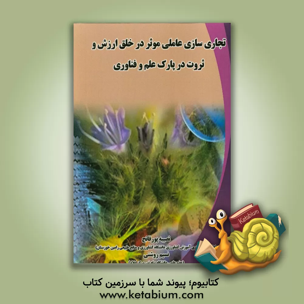 کتاب تجاری سازی عاملی موثر در خلق ارزش و ثروت در پارک علم و فناوری اثر نسیم روشنی