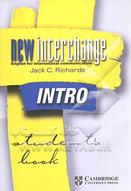 کتاب New interchange English for international communication: INTRO: student's book اثر Jack Croft Richards
