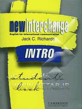 کتاب New interchange English for international communication: INTRO: student's book اثر Jack Croft Richards