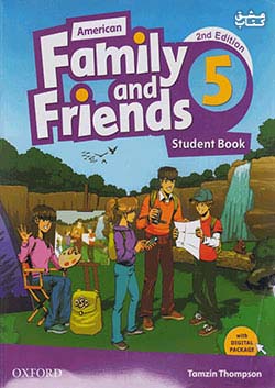 کتاب جنگل فامیلی اند فرندز 5 American Family and Friends 2nd 5 SB+WB+CD+DVD اثر Helen Casey