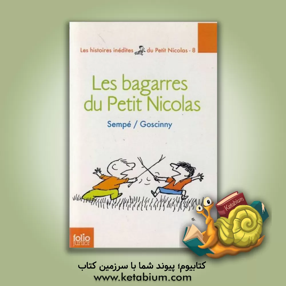 کتاب Les bagarres du Petit Nicolas