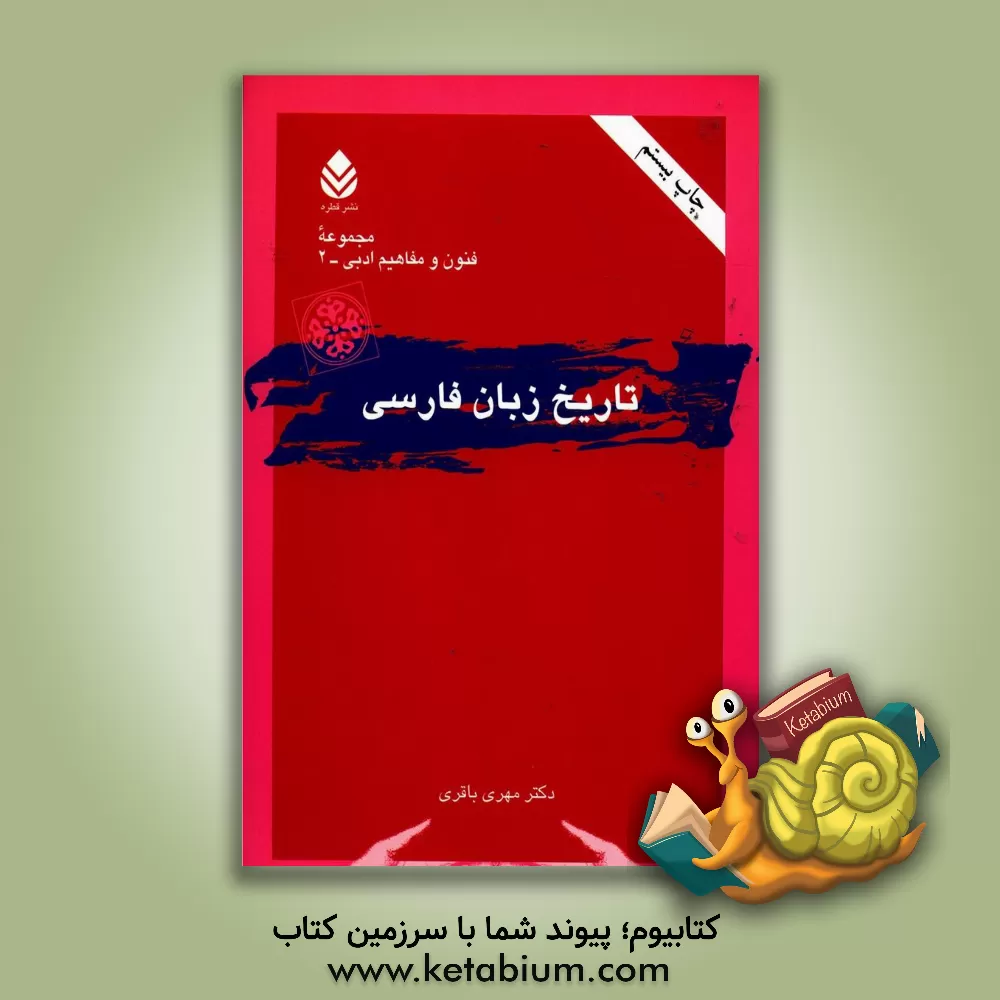 کتاب تاریخ زبان فارسی اثر مهری باقری