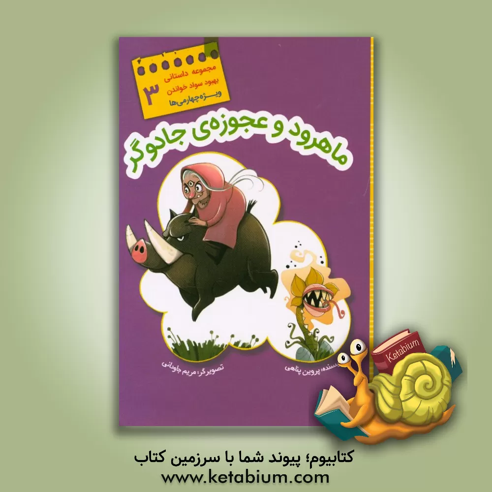 کتاب ماهرود و عجوزه‌ی جادوگر اثر پروین پناهی