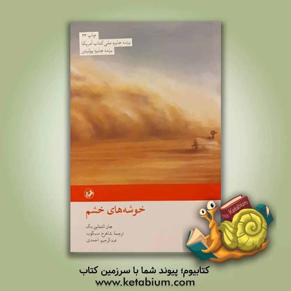 کتاب خوشه های خشم (ادبیات کلاسیک معاصر) اثر جان‌ استاین‌بک