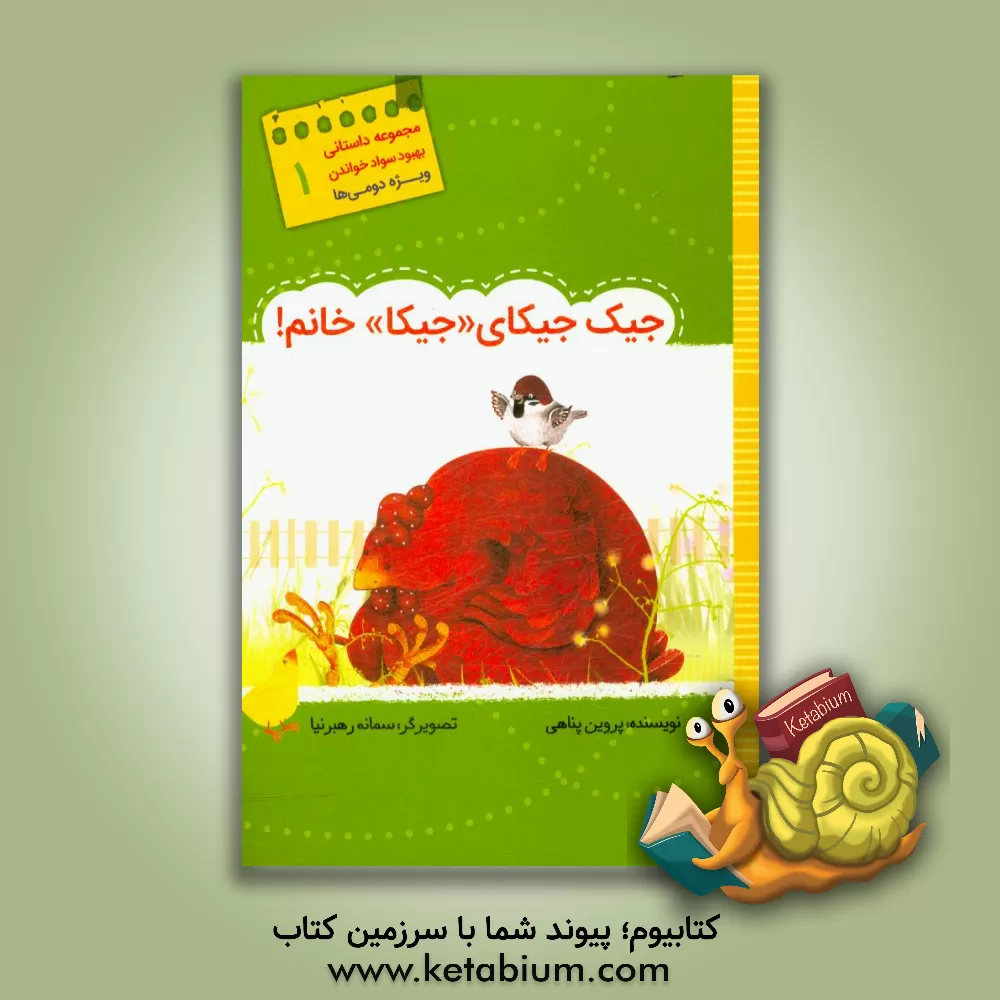 کتاب جیک جیکای «جیکا» خانم! اثر پروین پناهی