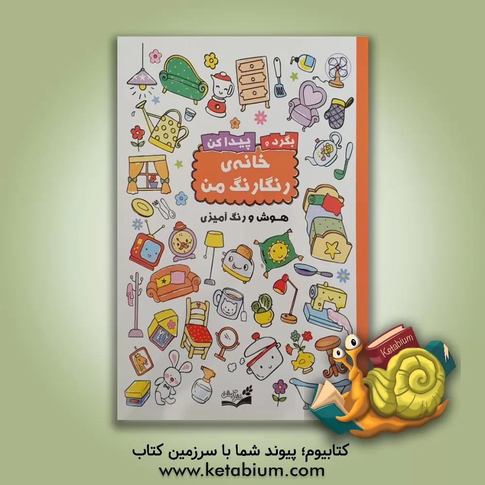 کتاب بگرد و پیدا کن، خانه‌ی رنگارنگ من اثر اندیشه مهرابی