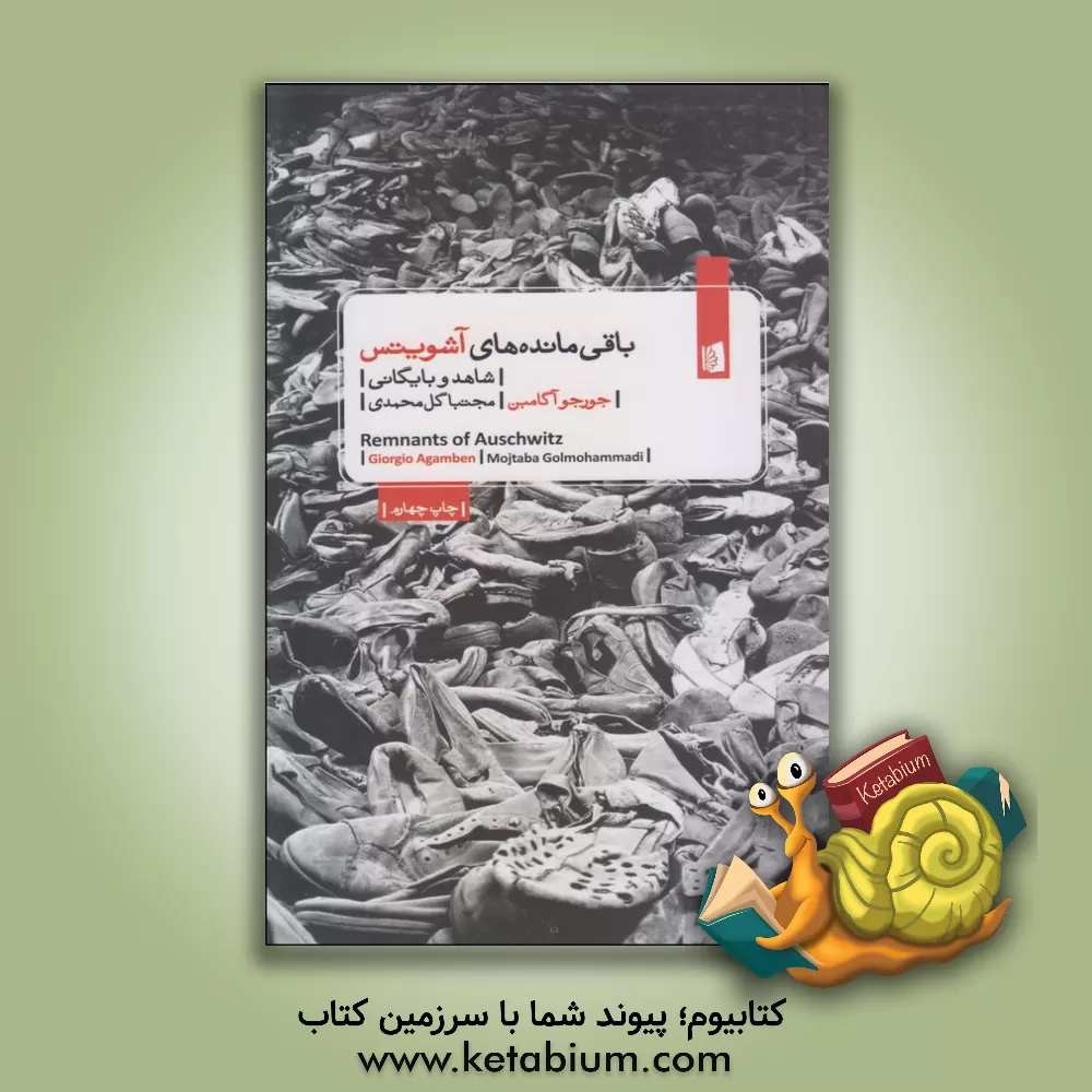 کتاب باقی‌مانده‌های آشویتس: شاهد و بایگانی اثر جورجو آگامبن