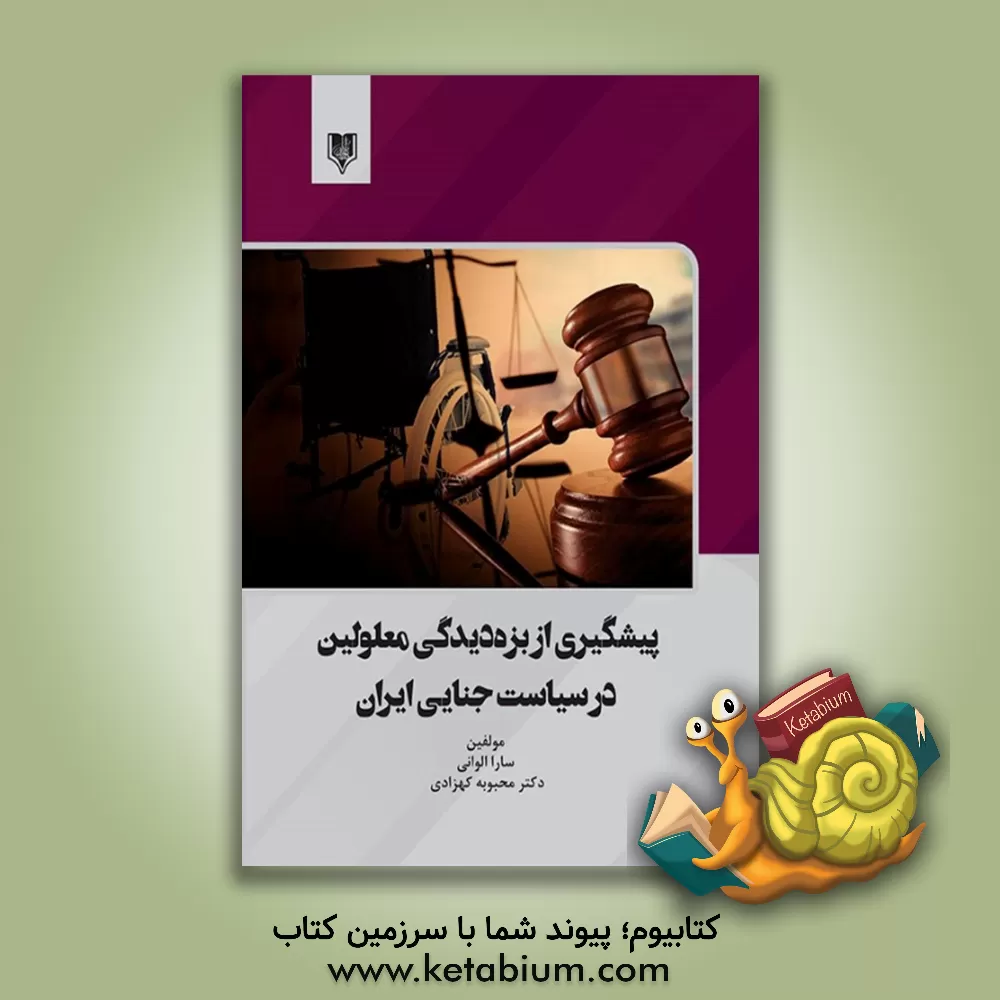 کتاب پیشگیری از بزده‌دیدگی معلولین در سیاست جنایی ایران اثر محبوبه کهزادی‌باصری