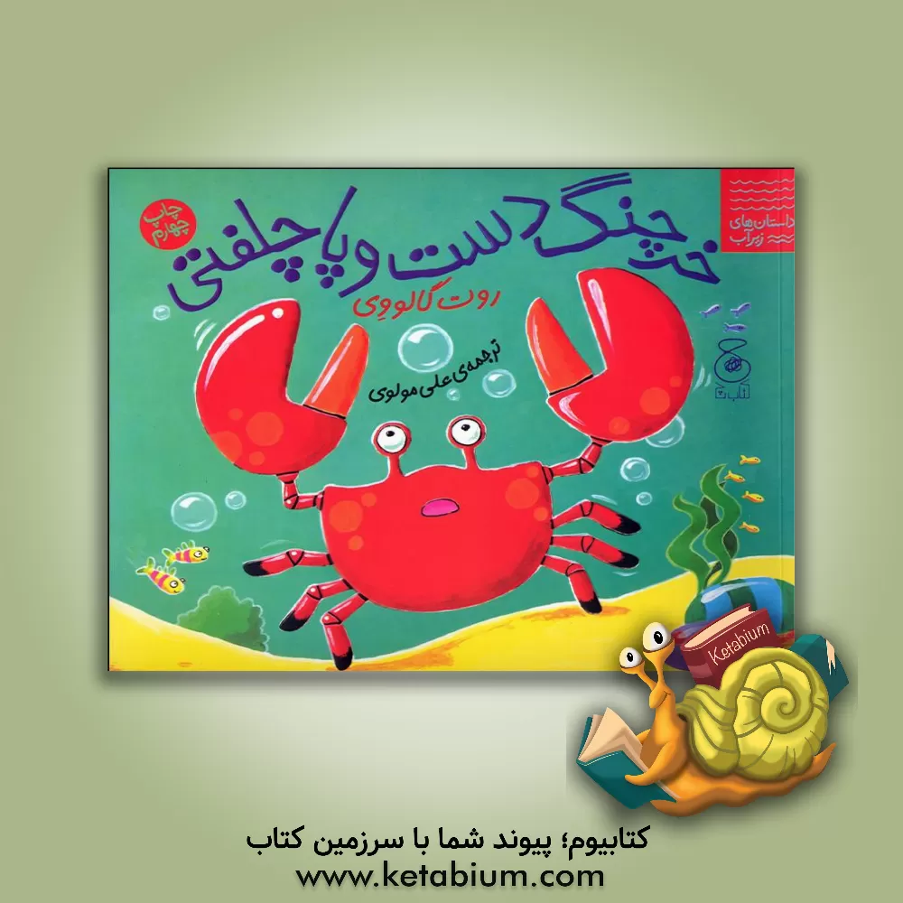 کتاب خرچنگ دست و پا چلفتی اثر روت گالووی