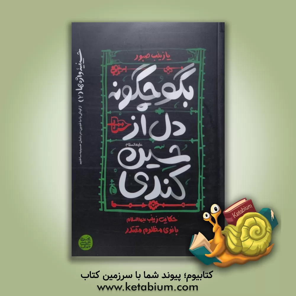 کتاب بگو چگونه دل از حسین کندی: حکایت زینب (ع) بانوی مظلوم مقتدر |اثر محسن عباسی ولدی