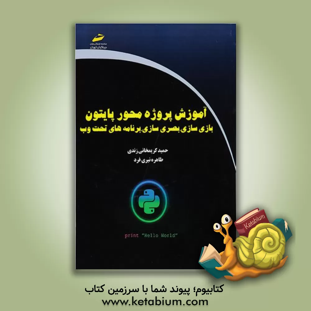 کتاب آموزش پروژه محور پایتون: بازی‌سازی، بصری‌سازی، برنامه‌های تحت وب اثر طاهره نیری‌فرد