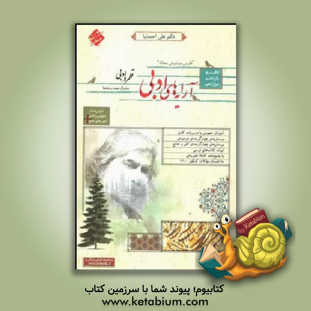 کتاب فارسی موضوعی آرایه‌های ادبی (قلمرو ادبی) دهم و یازدهم و دوازدهم اثر علی احمدنیا