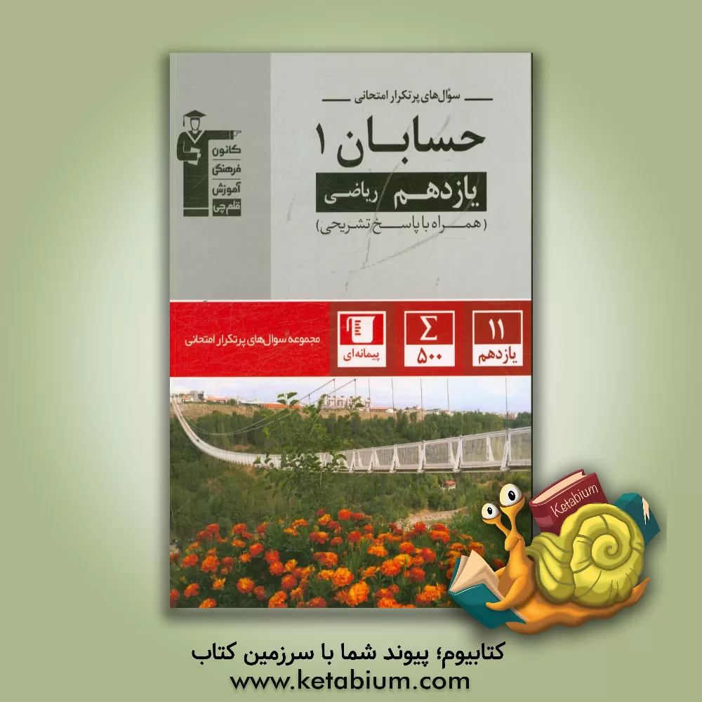 کتاب سوال های پرتکرار حسابان 1 یازدهم ریاضی |اثر عباس امیدوار
