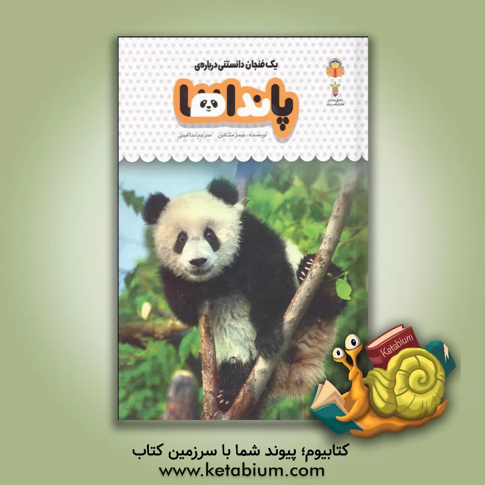 کتاب یک فنجان دانستنی درباره‌ی پانداها اثر جیمز مکلین