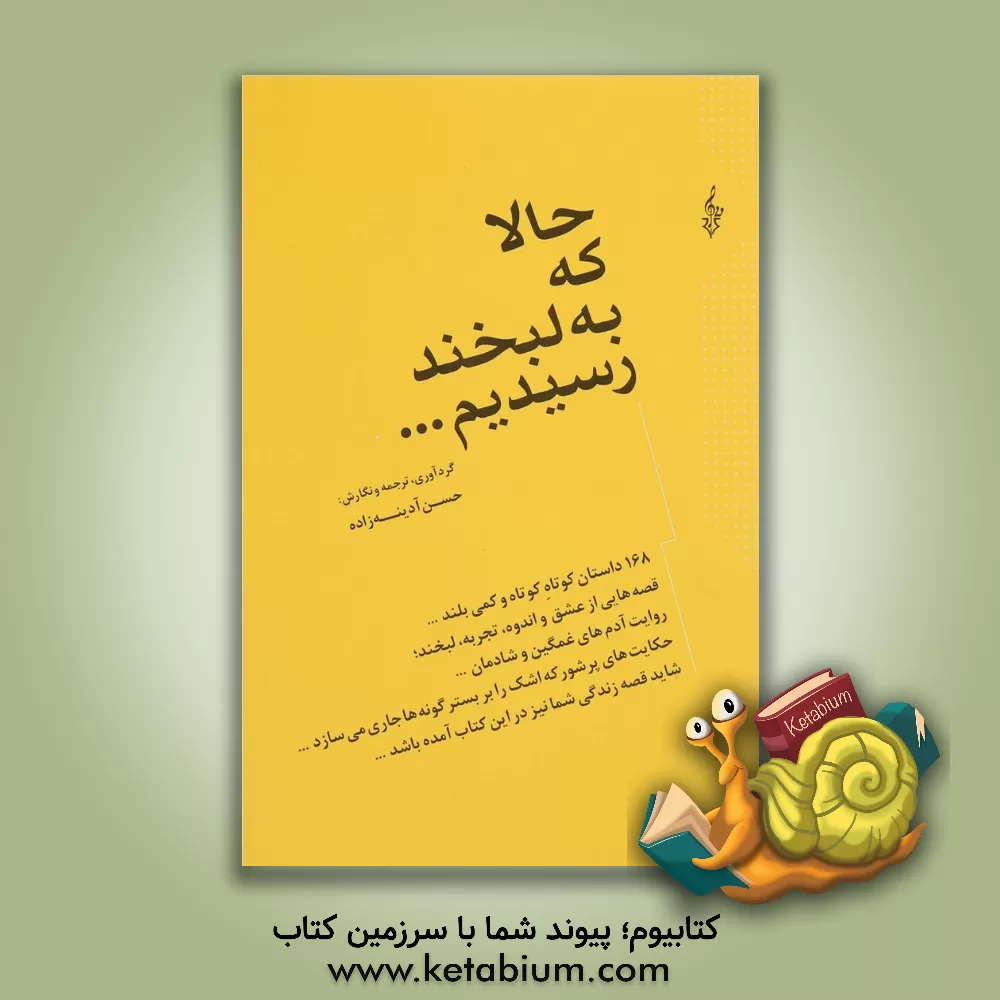 کتاب حالا که به لبخند رسیدیم ...: ادامه کتاب دو قدم تا لبخند |اثر حسن آدینه زاده