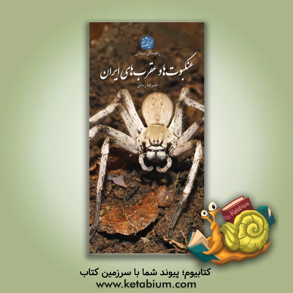 کتاب راهنمای میدانی عنکبوت‌ها و عقرب‌های ایران اثر علیرضا زمانی