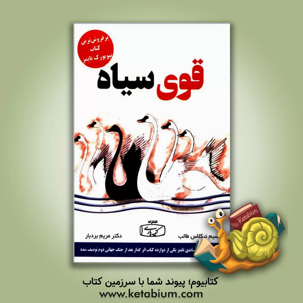 کتاب قوی سیاه: تاثیر رویدادهای بی‌نهایت محتمل اثر نسیم نیکولاس‌طالب