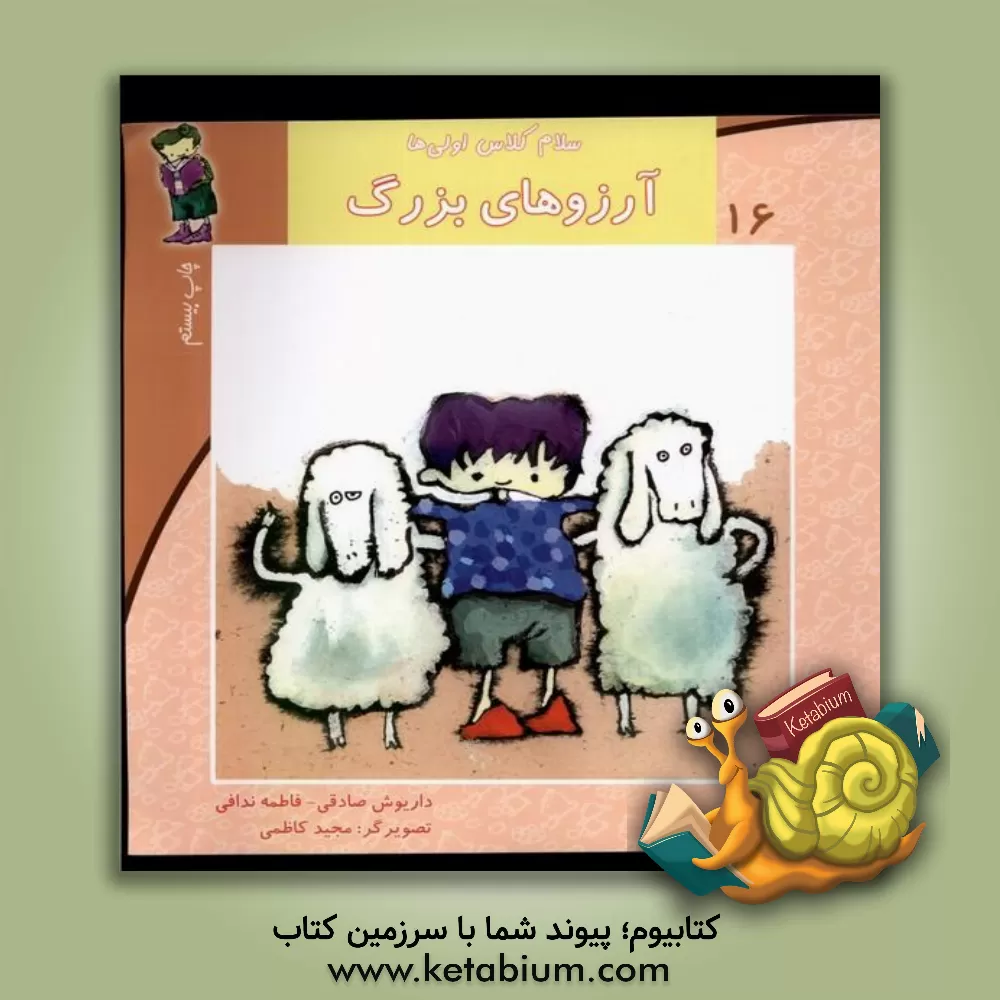 کتاب آرزوهای بزرگ اثر داریوش صادقی