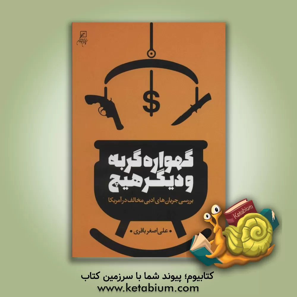 کتاب گهواره گربه و دیگر هیچ: بررسی جریان‌های ادبی مخالفت در آمریکا اثر علی‌اصغر باقری