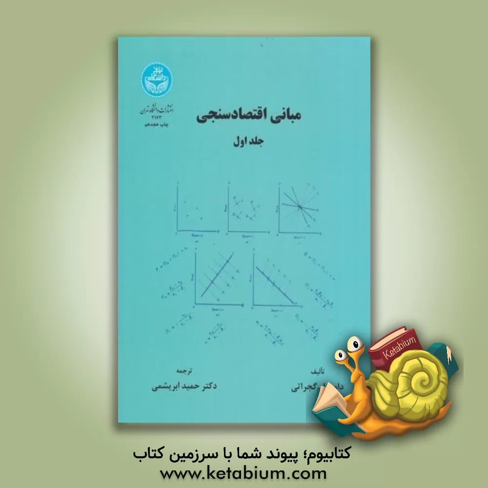 کتاب مبانی اقتصادسنجی اثر دامودار گجراتی