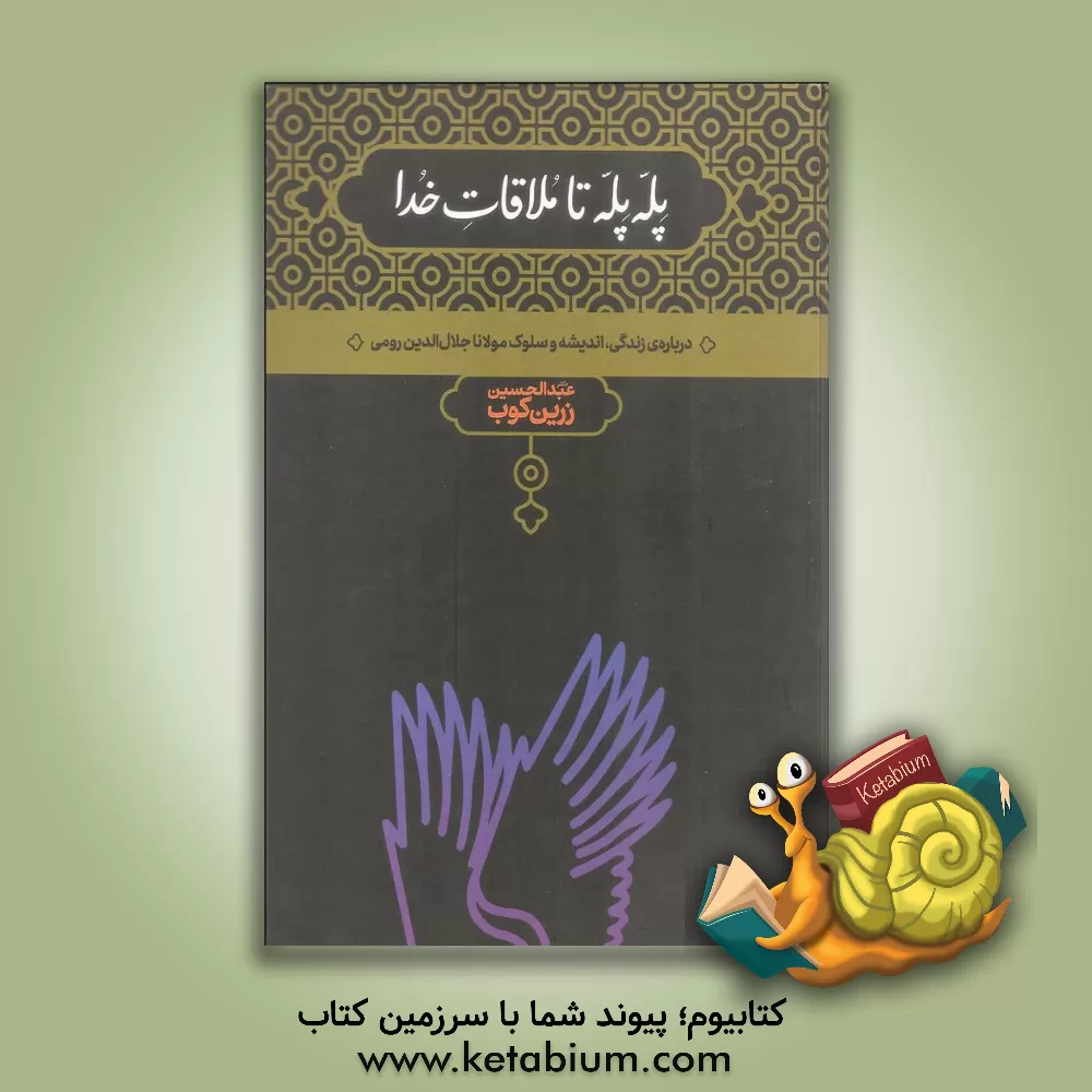 کتاب پله ‌پله تا ملاقات خدا: درباره زندگی، اندیشه و سلوک مولانا جلال‌الدین رومی اثر عبدالحسین زرین‌کوب