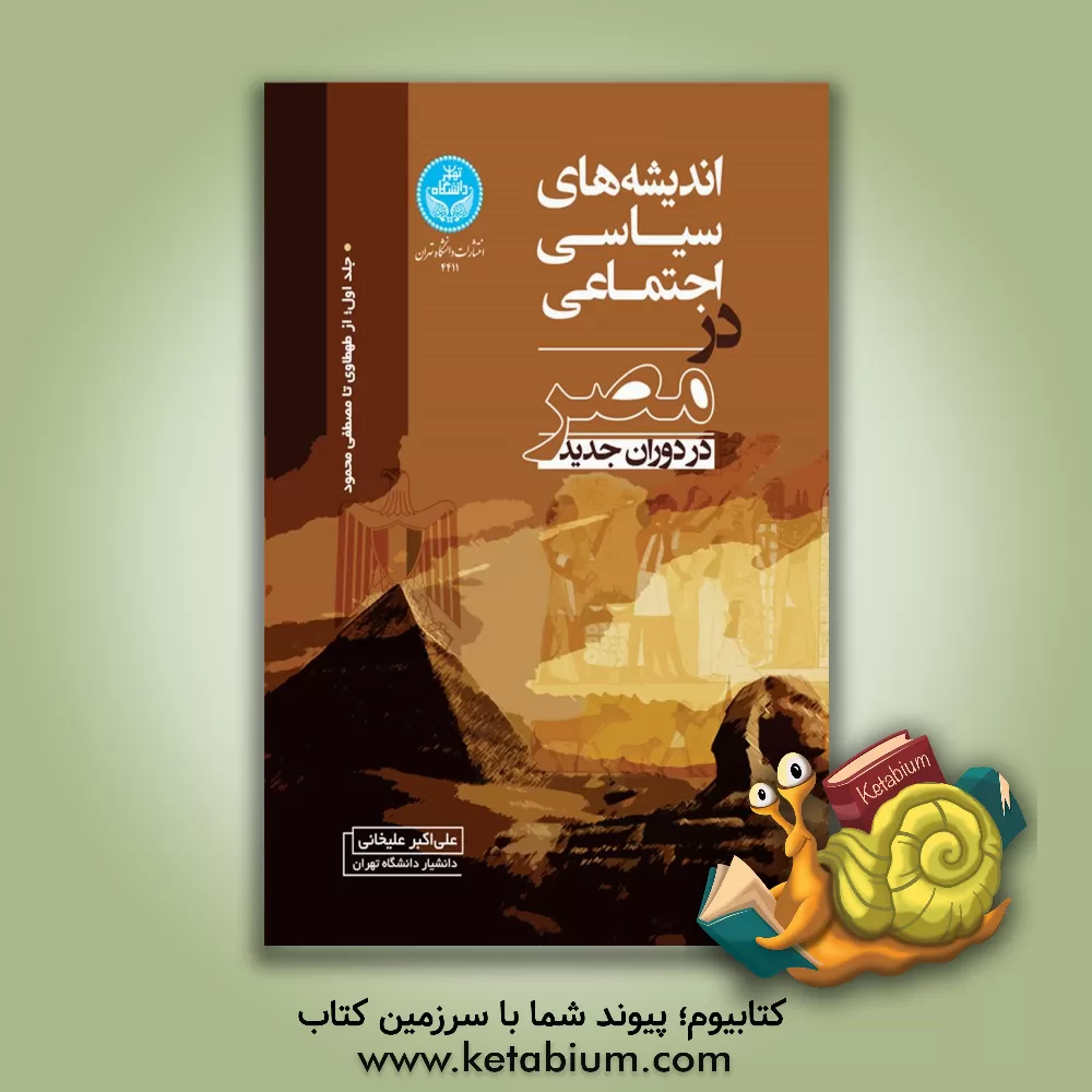 کتاب اندیشه‌های سیاسی اجتماعی در مصر در دوران جدید: از طهطاوی تا مصطفی محمود اثر علی‌اکبر علیخانی