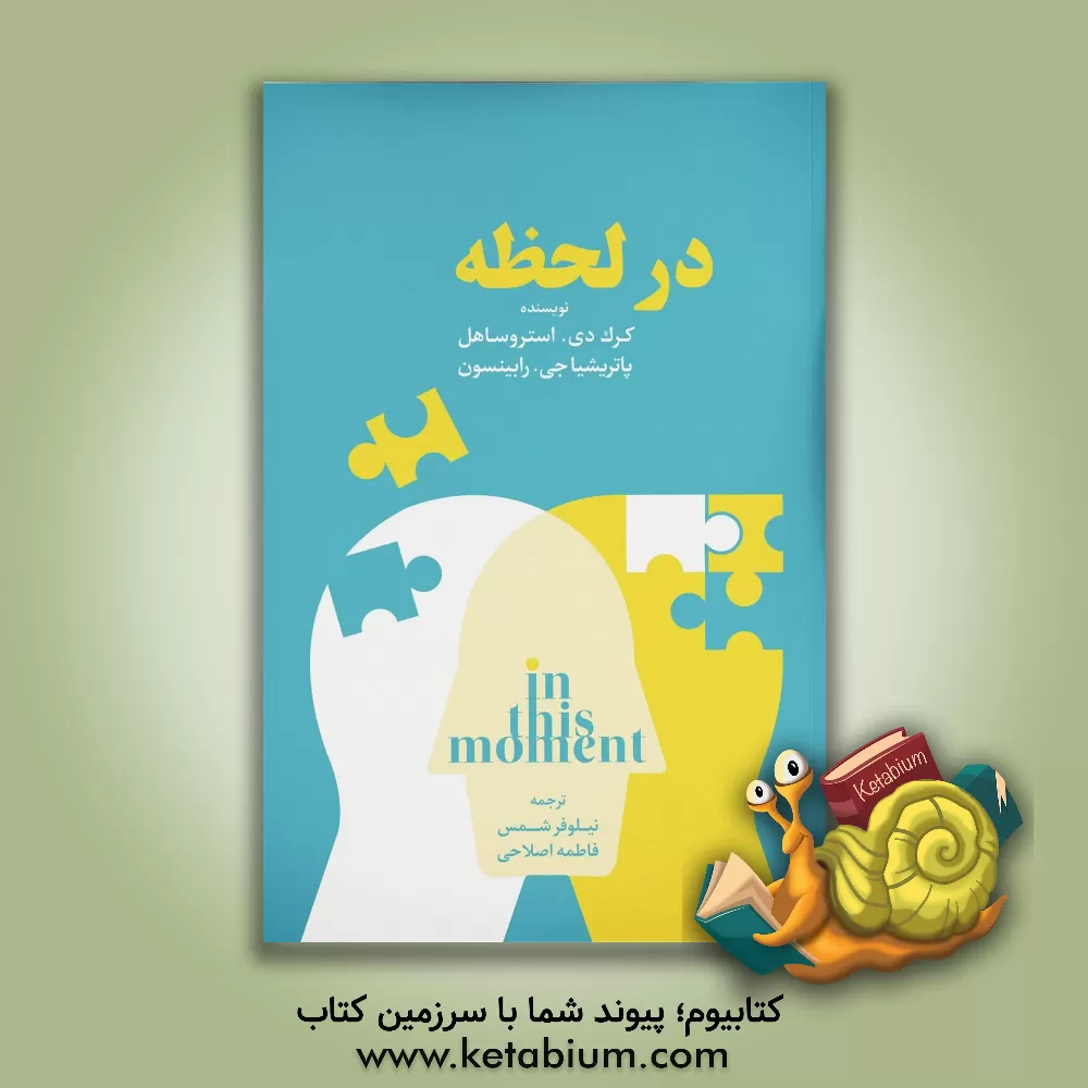کتاب در لحظه: پنج گام برای غلبه بر استرس با استفاده از ذهن‌آگاهی و عصب‌شناسی اثر کرک استروسال