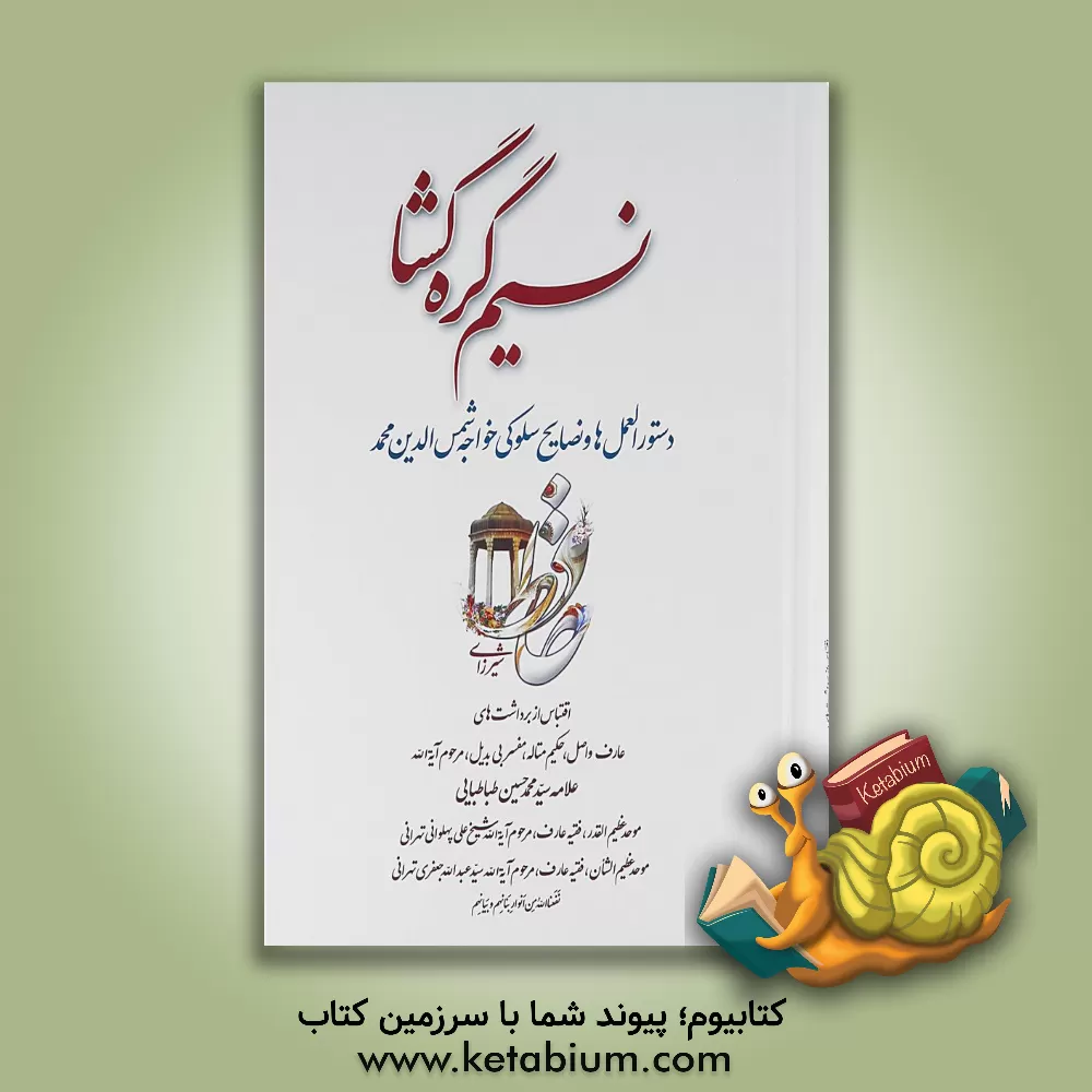 کتاب نسیم گره  گشا: دستورالعمل ها و نصایح سلوکی خواجه شمس الدین محمد حافظ شیرازی |اثر جعفر صالحان