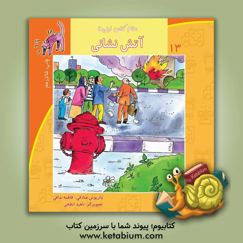 کتاب آتش نشانی اثر داریوش صادقی