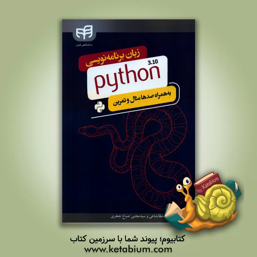 کتاب زبان برنامه‌نویسی python 3.10: به‌همراه صدها مثال و تمرین اثر مینو سلطانشاهی