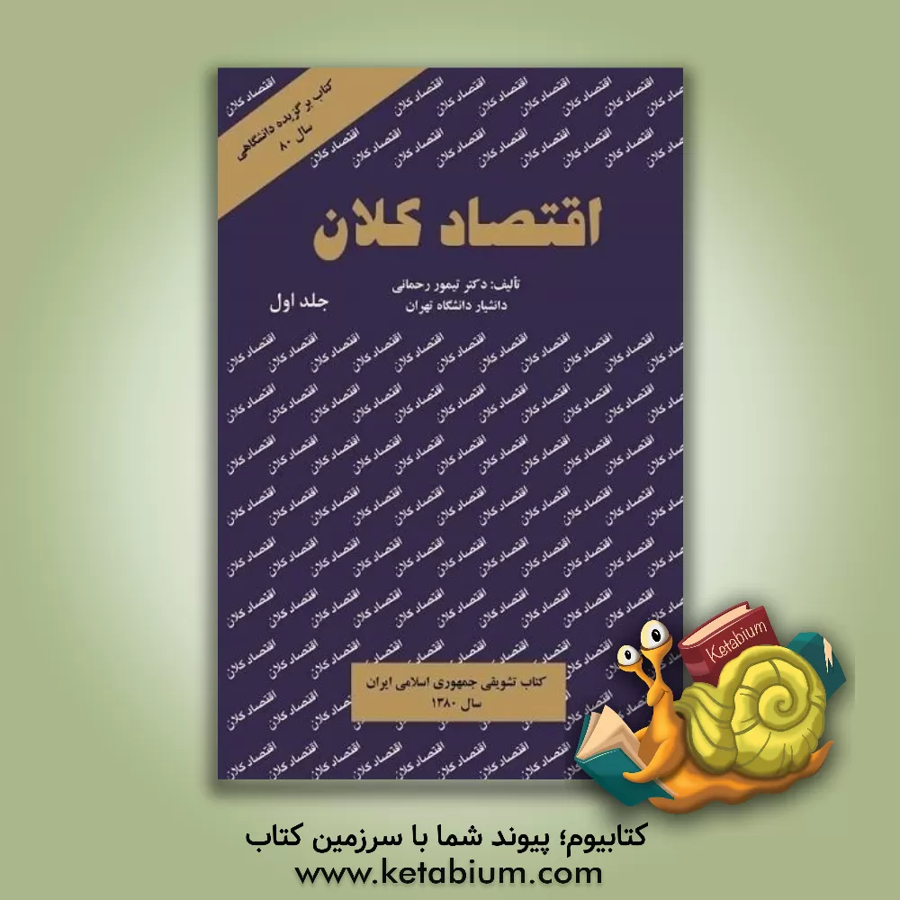 کتاب اقتصاد کلان |اثر تیمور رحمانی