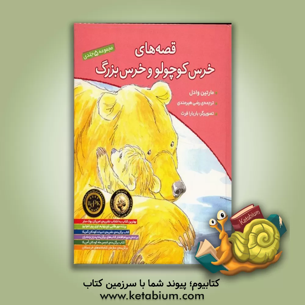 کتاب قصه‌های خرس کوچولو و خرس بزرگ (جلد 1 تا 5) اثر مارتین وادل