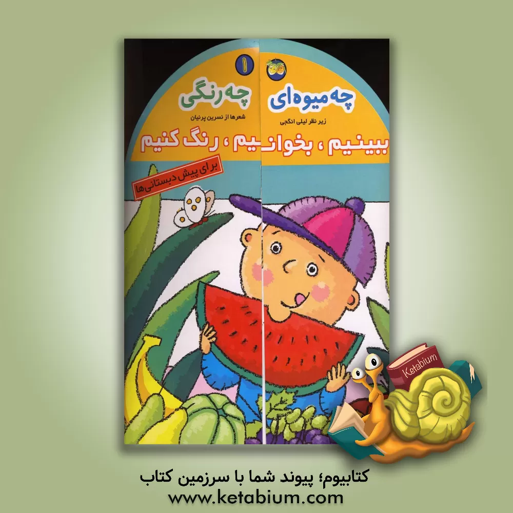 کتاب چه میوه ای، چه رنگی اثر نسرین پرنیان